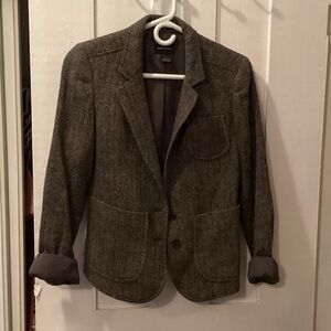 Brown Tweed Blazer club monaco